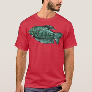 Camiseta Gourami Acuario de Pescado Ornamental Regalo de Pe