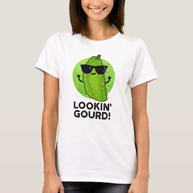 Camiseta Gourd Funny Guay Veggie Pun (Anverso)