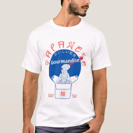 Camiseta Gourmandise japonesa