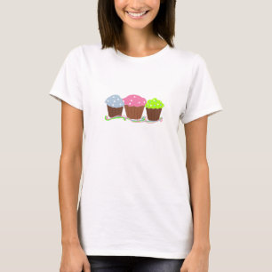 Camiseta Gourmet Sherbet Cupcakes