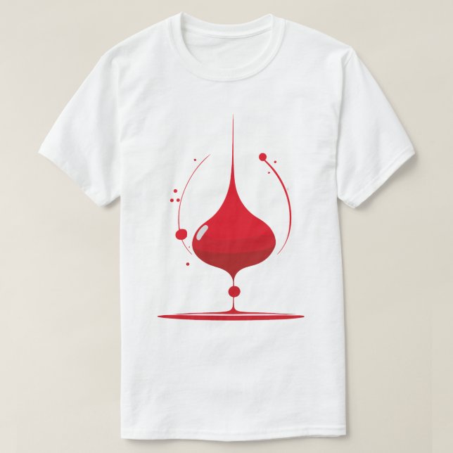 Camiseta Goutte de Sang T-Shirt (Diseño del anverso)