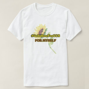 Camiseta #GoYellowForCCS (Vamos amarillo por la CCS) - yo m