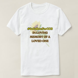 Camiseta #GoYellowForCCS (Vamos Amarillo por los CCS) - En
