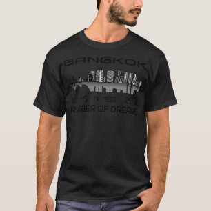 Camiseta Gps Coordina Bangkok Skyline Dream City 2