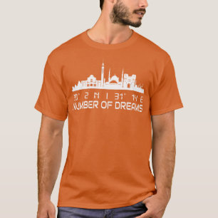 Camiseta Gps en línea aérea de El Cairo coordina Egipto