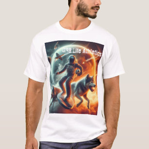 Camiseta GR8 Life Athletics x Moon Star
