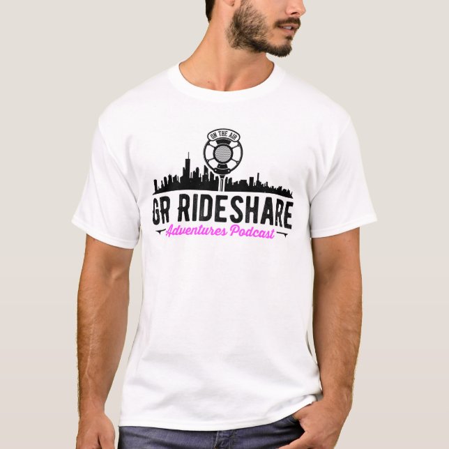 Camiseta GR Ridshare Adventure Podcast (Anverso)