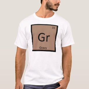 Camiseta Gr - Tabla Periódica De Química Con Condiciones Gr