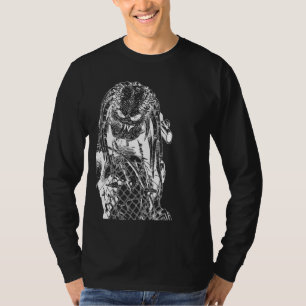 Camiseta Gra fuera de centro, depredador de alienígenas est