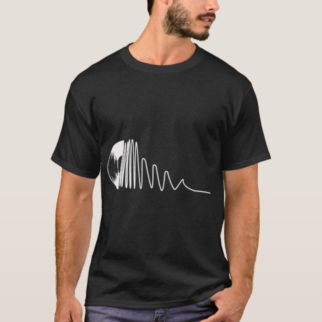 Camiseta Graba onda de amor musical (Anverso)