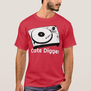 Camiseta Grabación de Crate Digger que recopila el analógic