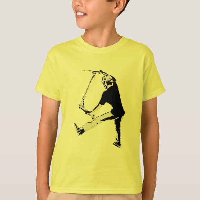 Camiseta Grabación de cubiertas - Truco del moto de la moto (Anverso)