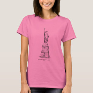 Camiseta Grabación De La Estatua De La Libertad