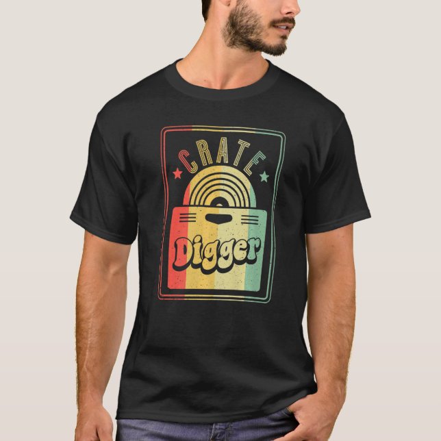 Camiseta Grabación de vinilo que recopila el depurador de t (Anverso)