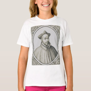 Camiseta Grabado de San Ignacio de Loyola Arte Antiguo