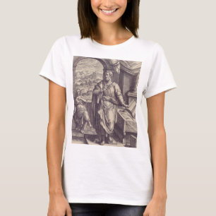 Camiseta Grabado de San Mateo Inspiración Divina