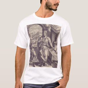 Camiseta Grabado de San Mateo Inspiración Divina