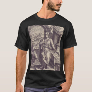 Camiseta Grabado de San Mateo Inspiración Divina