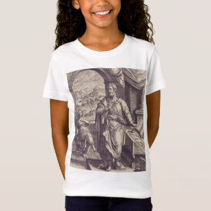 Camiseta Grabado de San Mateo Inspiración Divina