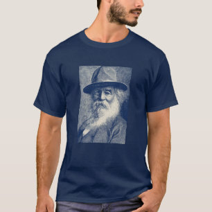 Camiseta Grabado de Walt Whitman