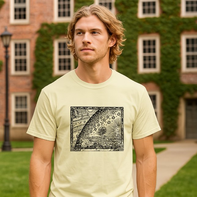 Camiseta Grabado en madera de Flammarion Arte Celestial de  (Subido por el creador)