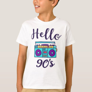 Camiseta Grabador de audio de radio de los años 90