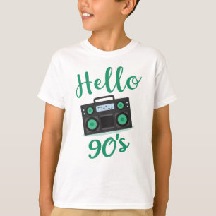 Camiseta Grabador de audio de radio de los años 90