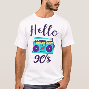 Camiseta Grabador de audio de radio de los años 90