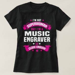 Camiseta Grabador de música