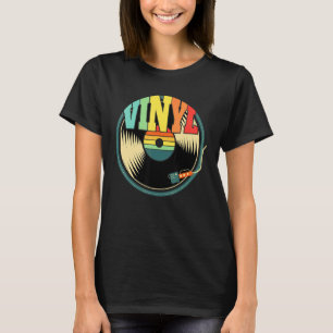 Camiseta Grabador de música vinícola convertible
