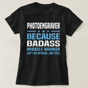 Camiseta Grabador fotográfico