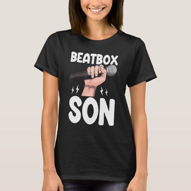 Camiseta Grabadora De Cinta Beatboxing Son Mujeres (Anverso)