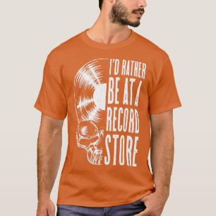 Camiseta Grabadores de vinilo coleccionista de LP estar en 