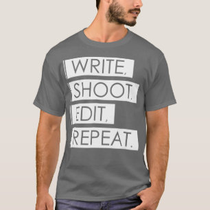 Camiseta Grabar edición de grabación repetida - Filmador DS