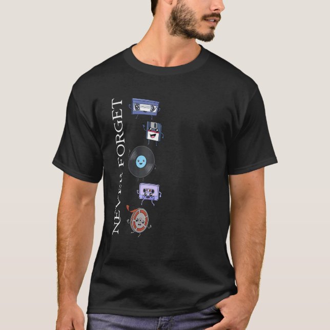 Camiseta Grabar y los amigos nunca olvidar (Anverso)