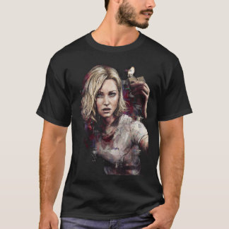 Camiseta Grace Ashcroft RE9 FBI Técnico Horror Sin Combate