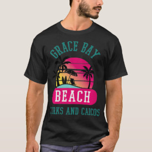 Camiseta Grace Bay Beach Turks and Caicos Islands Beach Pal