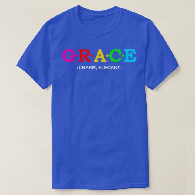 Camiseta Grace Charm Elegant 2 (Diseño del anverso)