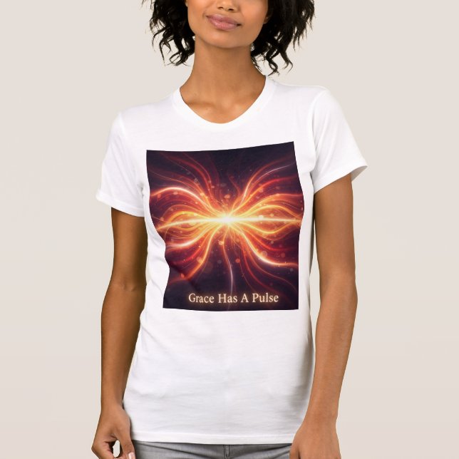 Camiseta Grace Has A Pulse Abstract Energy Art (Anverso)
