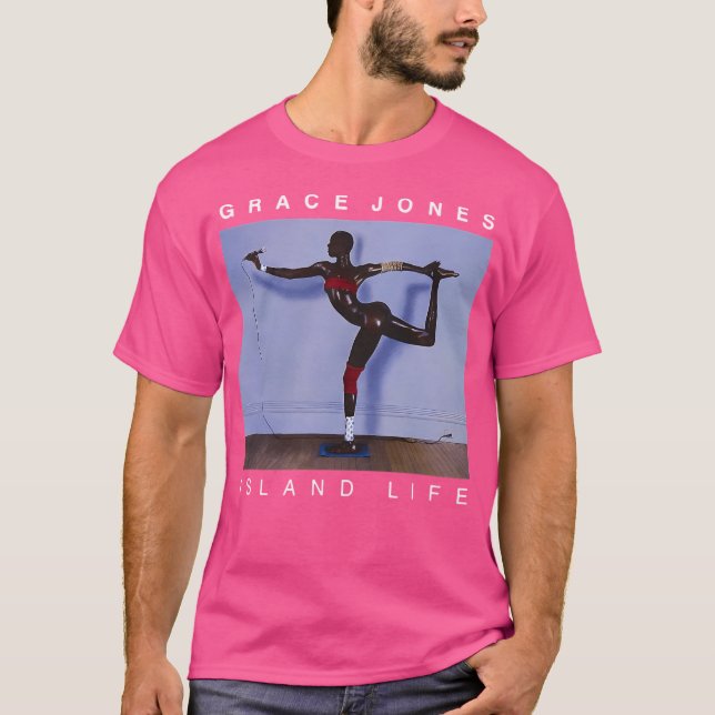 Camiseta Grace Jones Island Life (Anverso)