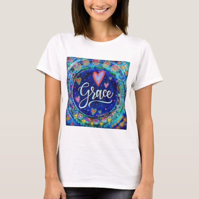 Camiseta ‘Grace" UNA PALABRA Inespiritualidad (Anverso)