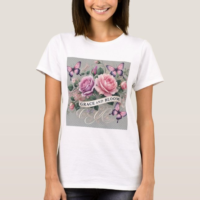 Camiseta Graceful Bloom T-Shirt (Anverso)