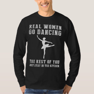 Camiseta ¡Graceful in the Kitchen! Mujeres Reales Vayan Bal