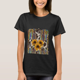 Camiseta Gracia Asombrosa Cruz Cuero de Vaca Girasol Occide