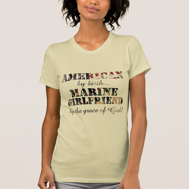 Camiseta Gracia de Dios marina de la novia (Anverso)