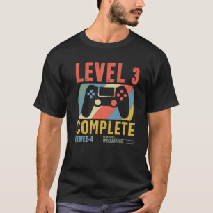 Camiseta Gracia de jugador completo de nivel 3 años Boda An