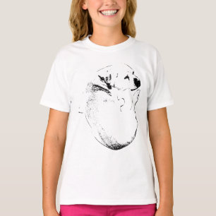 Camiseta Gracia de tinta curvada