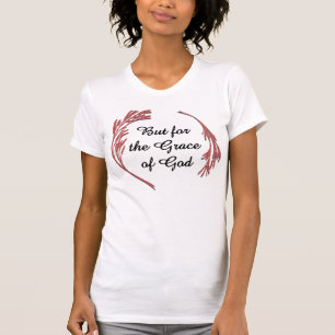 Camiseta Gracia Del Lema De La Recuperación De Dios Inspira