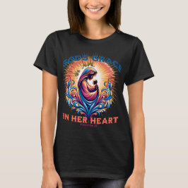 Camiseta Gracia diosa en su corazón - Proverbios 31