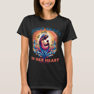 Camiseta Gracia diosa en su corazón - Proverbios 31